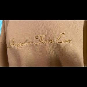 (Billie Eilish) “Happier Than Ever” Hoodie